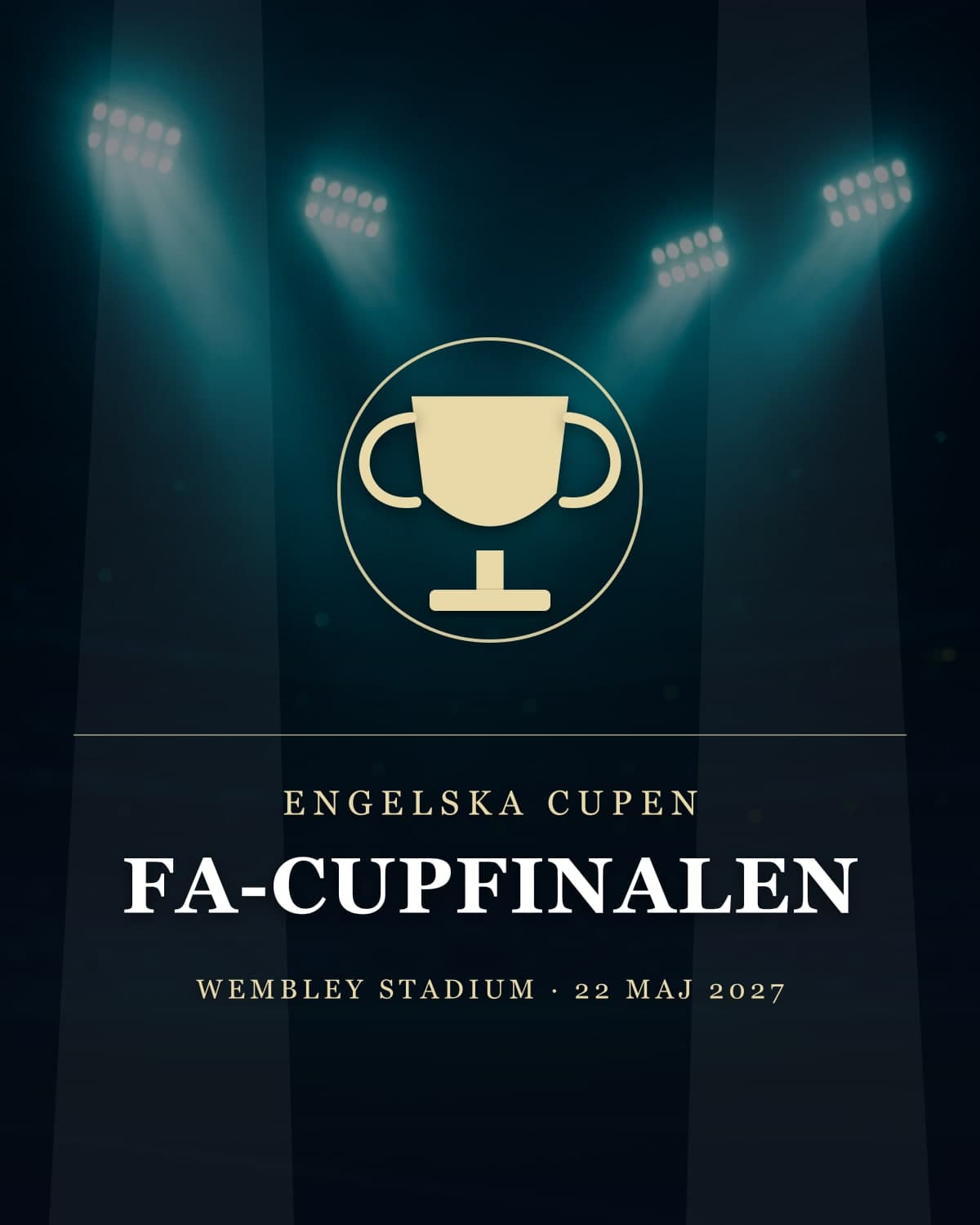 FA-cupfinalen 2027 – biljetter Wembley Stadium, London
