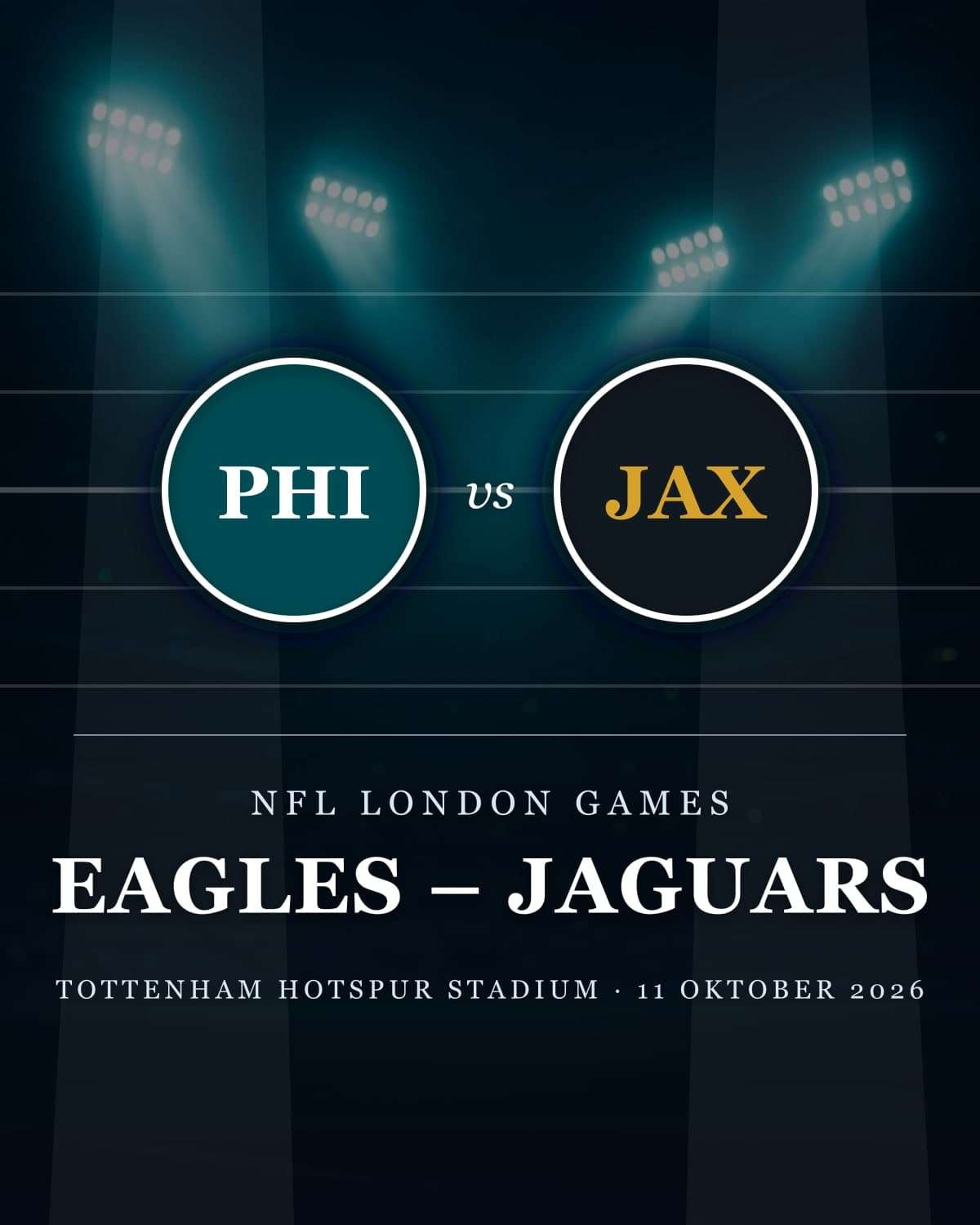 NFL London: Philadelphia Eagles, Jacksonville Jaguars