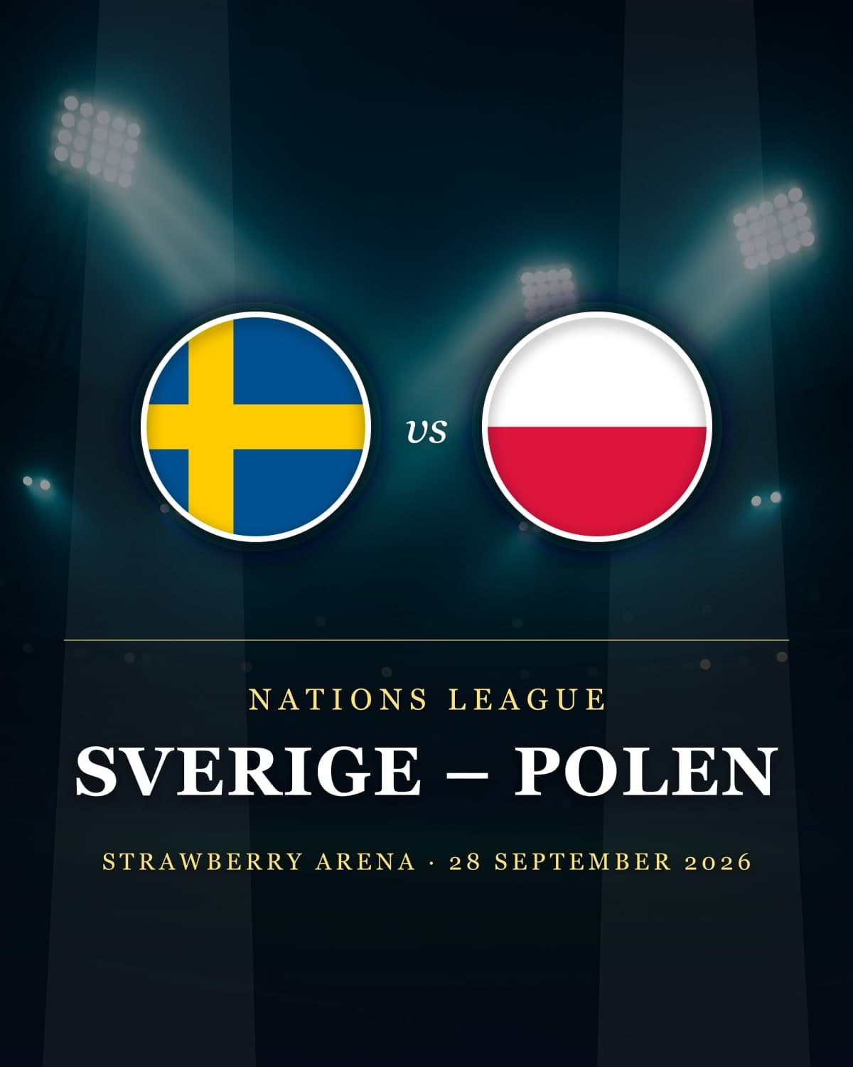 Sverige – Polen (Nations League)